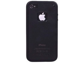 ĦʿApple iPhone 4 Ӳ˫ɫףʵɫڱ+͸ɫ