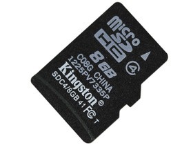 金士顿Micro SDHC/TF卡 Class4（8GB）