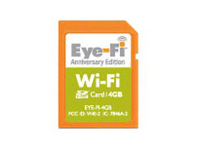 Eye-Fi Anniversary Edition Wireless SDHC4GB