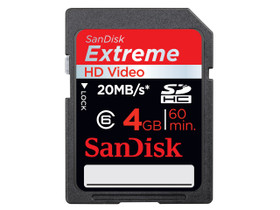 Extreme HD Video SDHC Class64GB