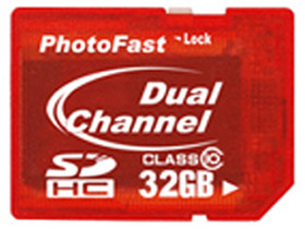 PhotoFast Dual Channel SDHC CARD Class1016GB