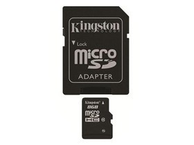 金士顿Micro SD/TF卡 Class10（8GB）