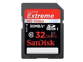 Extreme HD video SDHC Class1032GB