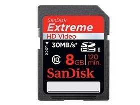 Extreme HD video SDHC Class108GB