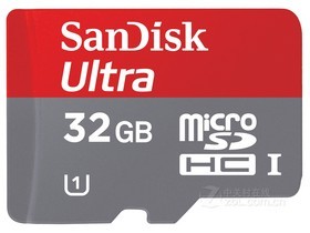 闪迪至尊高速移动microSDHC存储卡及适配器（32GB）